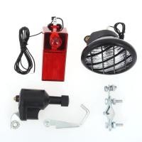 ราคา HOT ใหม่มอเตอร์จักรยานจักรยานแรงเสียดทานเครื่องกำเนิดไฟฟ้าไดนาโม Dynamo ไฟชุดจักรยานความปลอดภัยไฟหน้าไฟจักรยานด้านหลัง (19650310676)