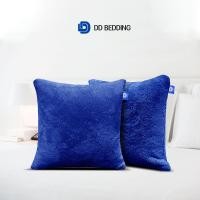 ราคา หมอนอิงแพ็คคู่ SOFT FUR เนื้อผ้าโพลีบัว ขนนุ่ม ใยโพลีเอสเตอร์ 100 ขนาด 18x18 นิ้ว หมอนอิงโซฟา ตกแต่งบ้าน ได้หมอนอิง 2 ใบ (20832866831)