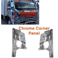 ราคา แผงมุม PIPI ชุบโครเมียม 1 ชุด 2 ชิ้น RH LH สำหรับรถบรรทุก ISUZU NQR 175 NPR 150 NLR 130 ปี 2008 2009 2010 FDI04041 C FD104044 (11643239361)