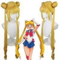 ราคา เซเลอร์มูนน้ำน้ำแข็งดวงจันทร์คอสเพลย์วิกผมดวงจันทร์กระต่ายปลอมผมสีทองดวงจันทร์เจ้าหญิงวิกตัวละคร (10477643754)