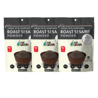 ราคา เพียวเกรน งาดำคั่วบด100 ขนาด 80กรัม (20914820198)