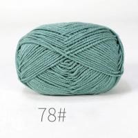 ราคา ไหมพรมถักไหมพรม50กรัม4ply ไหมพรมถักไหมพรมสำหรับงานถักไหมพรมสำหรับงานหัตถกรรมโครเชต์เสื้อกันหนาวหมวกตุ๊กตาผ้าพันคอ DIY (21170721107)