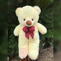 ราคา ตุ๊กตาหมีขนปุยขนนุ่มโบว์สก๊อต ขนาด70cm น่ารักน่ากอด (15844087419)