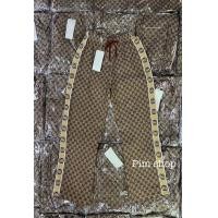 ราคา พร้อมส่ง กางเกงGUCCI เอวสม็อกแต่งแถบเก๋มากกก GUCCI Free Size เอว 24 30 เสะโพก40 (21201245519)