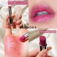 ราคา แท้ทั้งร้าน แบ่งขายลิปสติก DIOR LIP GLOW สี 006 BERRY ขนาด 0 5 กรัม พร้อมแปรงทาลิป (18996949766)