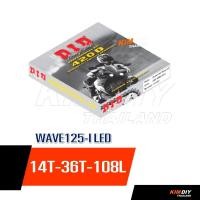 ราคา ชุดโซ่และสเตอร์DIDแท้ สําหรับ Wave125 Wave110i Wave125i Wave 125i LED (19574559210)