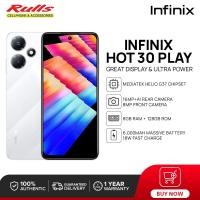 ราคา Infinix HOT 30 PLAY 128 8GB เพิ่มแรมได้สูงสุด 16GB หน้าจอ 90HZ 6 78 FHD G88 ชิปเซ็ตเกมมิ่งแบตเตอรี่ 5000 mAH 33W กล้อง 50MP พร้อมโหมด Super Night Film (21224650672)