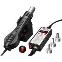 ราคา Heat Hot Air Gun 8858D 700W BGA Rework Solder Station เครื่องเป่าผมสำหรับบัดกรี220V SMD SMT ซ่อมเครื่องมือ8858 858D 8898 (21170576239)