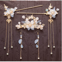 ราคา ปิ่นปักผมจีน ชุดปิ่นเจ้าสาว ร้านไทยพร้อมส่ง ปิ่นระย้า ปิ่นเงิน ปิ่นทอง ปิ่นโลหะ ปิ่นปักผมสไตล์จีน งานสวย (14482801862)