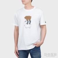 ราคา DOSH MENS T SHIRTS WE BARE BEARS เสื้อยืดคอกลม แขนสั้น PWBBMT5000 OW (13253517018)