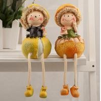 ราคา ของขวัญวันเด็กตุ๊กตาคู่รักขาแขวนผักและผลไม้ในสวนฤดูใบไม้ผลิของประดับตกแต่งบ้านสไตล์คันทรี่ (20583492056)