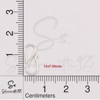 ราคา ตะขอตัวเอ็ม เอ็น เอส เงินแท้ 92 5 ตะขอสร้อยคอ ตะขอสร้อยข้อมือ ตะขอห้อยพระเครื่อง (16401046461)