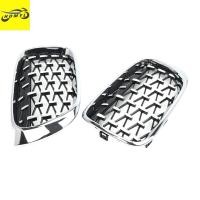ราคา Homyl อะไหล่กระจังหน้ารถทรงถั่วด้านหน้าสีดำสำหรับ BMW X4 X3 F26 F25 (18570485225)