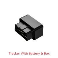 ราคา อุปกรณ์ติดตามเครื่องติดตาม GPS ขนาดเล็กระบบ GPS OBD II 16PIN อุปกรณ์ติดตาม OBD2 GSM สำหรับรถยนต์เครื่องหาตำแหน่งพร้อมแอปซอฟต์แวร์ออนไลน์ (21170858691)