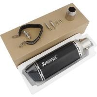 ราคา ปลายท่อมอเตอร์ไซค์ ท่อakrapovic จุกลดเสียงท่อ ท่อไอเสียรถจักรยานยนต์ ท่อสูตร ท่อแต่ง ปลายท่อสูตร ท่อ2นิ้ว สแตนเลส ใส่ได้ทุกรุ่น (12778839007)