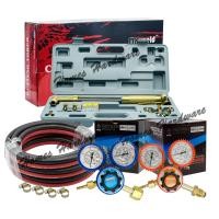 ราคา ชุดตัดแก๊สแอลพีจี หัวตัดแก๊สครบชุดสายยาว 15ม พร้อมเกจ์ลม Oxygen เกจ์แก๊ส LPG สายลมคู่weldoneยาว15เมตร กิ๊บรัดสายลม 4ตัว ชุดตัดเกจ์ลมเกจ์แก๊ส (8630896536)