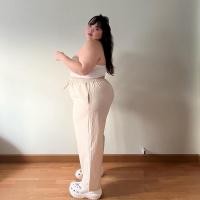 ราคา Linen pants กางเกงขายาวผ้าลินิน กางเกงผ้าลินิน กางเกงเอวสม็อค กางเกงไซต์ใหญ่ กางเกงสาวอวบ กางเกงเอว60นิ้ว (20537105447)