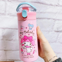 ราคา กระติกน้ำ Carebears 500ml ขวดน้ำสำหรับเด็ก กระติกน้ำเก็บอุณหภูมิ รูปแบบการ์ตูน 304 สแตนเลส มีหลอดดูด แบบมีที่หิ้วในตัว (20795487979)
