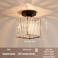 ราคา HSCTEK โคมไฟคริสตัล โคมไฟติดเพดาน โคมไฟระย้า โคมไฟเพดาน ไฟทางเดิน โคมไฟเพดานสวยๆ ไฟเพดานบ้าน led crystal ceiling light (18926807874)