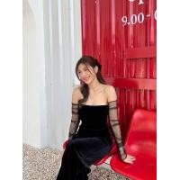 ราคา Maimind style Valen set ชุดเซ็ตสองชิ้น ชุดออกงาน ชุดเรียบหรู ชุดเซ็ตใส่ออกงาน เสื้อปาดไหล่ผ้ามุ้งสวยมากๆเลยค่ะ เหมาะกับการไปออกเดท ไปคาเฟ่ ไปงานแต่ง ได้หมดเลย งานผ้ากำมะหยี่ สวยมากเลยค่ะ (17703587862)
