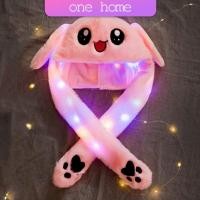 ราคา One Home หมวกกระต่ายเรืองแสง กระดิกหูได้ หมวกหูกระต่ายดุ๊กดิ๊กน่ารัก หมวกกระต่ายหู หมวกดุ๊กดิ๊ก บีบแล้วหูกระดิก น่ารักมาก Hat (11667019060)