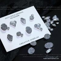 ราคา เพชรกากเพชรเงิน เพชรติดเล็บ สีเงินผสมกากเพชร เงาวาว เล่นแสง glass crystal Diamond nail accessories (18792133334)