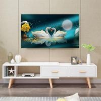 ราคา ผ้าคลุมกันฝุ่นทีวีใช้ในบ้านแบบใหม่ปี2022ผ้าคลุม42นิ้ว55นิ้ว58นิ้ว65นิ้วผ้าคลุมติดผนังแบบโค้ง (20404859626)