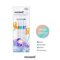 ราคา Monami Essenti Twin Set ปากกาเน้นข้อความ เอสเซ็นติ ทวิน ชุด 4 สี แถมฟรีสติ๊กเกอร์เมื่อซื้อครบ 4 ชุด (21299930907)