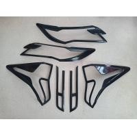 ราคา ครอบไฟหน้า ไฟท้าย Mitsubishi Pajero Sport ลายคาร์บอนเคฟล่า ใส่ปี 2015 2018 (9143951113)