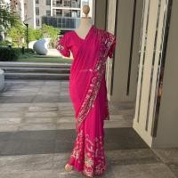 ราคา COD ชุดส่าหรี ชุดอินเดีย ชุดสำเร็จ (21232590386)