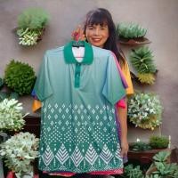 ราคา เสื้อคอปกลายไทยสีพาสเทล (20992939382)