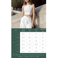 ราคา BRANCHÉ 6สี กางเกงขายาว กางเกงสีขาว กางเกงวอร์ม เอวสูง ผู้หญิง ทรงหลวม สไตล์เกาหลี เอวสูง 231128009 (21367773077)