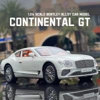 ราคา Rum 1 24 Scale Bentley Continental GT รถรุ่น Light Sound Effect Diecast รถของเล่นสำหรับชายวันเกิดของขวัญเด็กของเล่นรถคอลเลกชัน (15903129186)