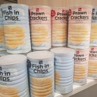 ราคา ข้าวเกรียบกุ้ง ข้าวเกรียบปลา S P Prawn Fish Chips (17155813335)