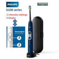 ราคา philips Sonicare ProtectiveClean 4100 5100 Gum Health Rechargeable Electric Toothbrush With Pressure Sensor (21306805585)
