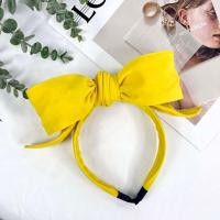 ราคา ที่คาดผมโบว์ใหญ่ ดัดได้ สีสวย น่ารักมาก ที่คาดผม (12087168850)