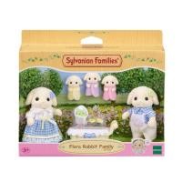 ราคา ตุ๊กตาครอบครัวกระต่ายฟลอรา Flora Rabbit Family Sylvanian บ้านตุ๊กตา (18978713875)