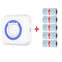 ราคา X6 เครื่องปริ้นพกพา เครื่องปริ้นสติ๊กเกอร์ เครื่องปริ้นไร้หมึก เครื่องพิมพ์ความร้อน ปริ้นชื่อ ที่อยู่ลูกค้า รูปภาพ บาร์โค้ด ฉลาก แถมกระดาษสติ๊กเกอร์ (20730154136)