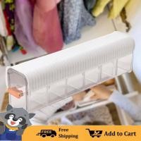ราคา Arrive 1 3 Days New Wall mounted Ties Storage Container Drawer type Sock Storage Box 6 Grids Compartment Organizer Punch Free Space saving Dustproof for Storage 7 Days Refund Guarantee (19575036471)