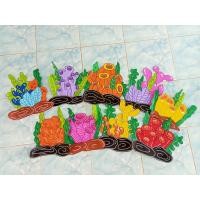 ราคา สื่อการเรียนการสอน สาหร่ายทะเล ปะการัง คละแบบ3ชิ้น (20431335140)