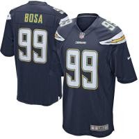 ราคา The NFL football jerseys lightning Los Angeles Chargers 17 99 Bosa Rivers เสื้อบอลยอนยุค90 เสื้อฟุตบอลยุค90 เสื้อฟุตบอลย้อนยุค (16065811662)
