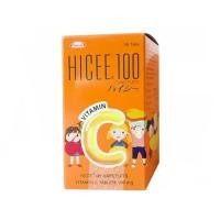 ราคา HICEE R 100 SWEETLETS ไฮซี เม็ดอมวิตามินซี 100 mg 50 เม็ด (21303583573)