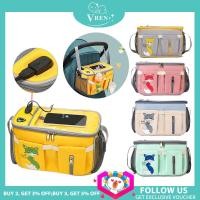 ราคา VREN รถเข็นเด็กทารกกระเป๋าใส่ผ้าอ้อมขนาดใหญ่กระเป๋าคุณแม่แบบแขวนสำหรับเดินทางกลางแจ้งอุปกรณ์จัดระเบียบสำหรับเด็กทารก (20629504019)