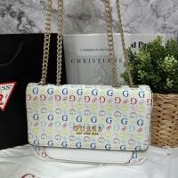 ราคา กระเป๋าสะพายข้าง Guess สะพายได้สองแบบ รุ่นใหม่2023 ลายคัลเลอร์ ทูโทน (20342556477)