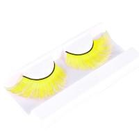 ราคา เด็กผู้หญิง ขนตาปลอมยาว9มม ยาวขนตาปลอมสีแดงขนตาปลอมมีชีวิตชีวาเส้นใยนุ่มฟูสำหรับแต่งหน้าชุดคอสเพลย์ฮัลโลวีนคริสต์มาส (19797819465)