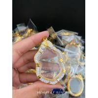 ราคา แถมฟรี สร้อย1เส้นต่อ1 ออเดอร์ กรอบพระ กรอบพระหลวงพ่อพัฒน์รุ่น รวยคู่บารมี 168 ไม่ลอกไม่ดำ (9231545031)