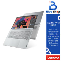ราคา 82TK000JTA Lenovo Yoga Slim 7 ProX 14IAH7 โน๊ตบุ้กพรีเมี่ยมสำหรับ Content Creator สเปค i7 12700H (21236201262)