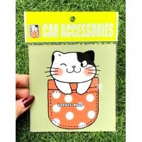 ราคา สูญญากาศติด พรบ ที่ใส่พรบ ลาย แมว 2 (20886996306)