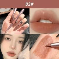 ราคา ดินสอเขียนขอบปากแบบหมุนปากกาลิปสติกสีน้ำตาลนู้ดกันน้ำแต่งหน้าหญิงดินสอแกะสลักเส้นขอบปากแบบติดทนนาน (20536767187)