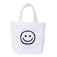 ราคา Living Idea กระเป๋าถือ กระเป๋าผ้า สไตล์เกาหลี แฟชั่นน่ารัก smiley พร้อมส่ง กระเป๋าผ้าแคนวาส ขนาดมินิ (20105920042)